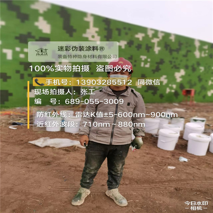 河东​包括外墙、护坡、水泥地面建筑物的迷彩喷涂